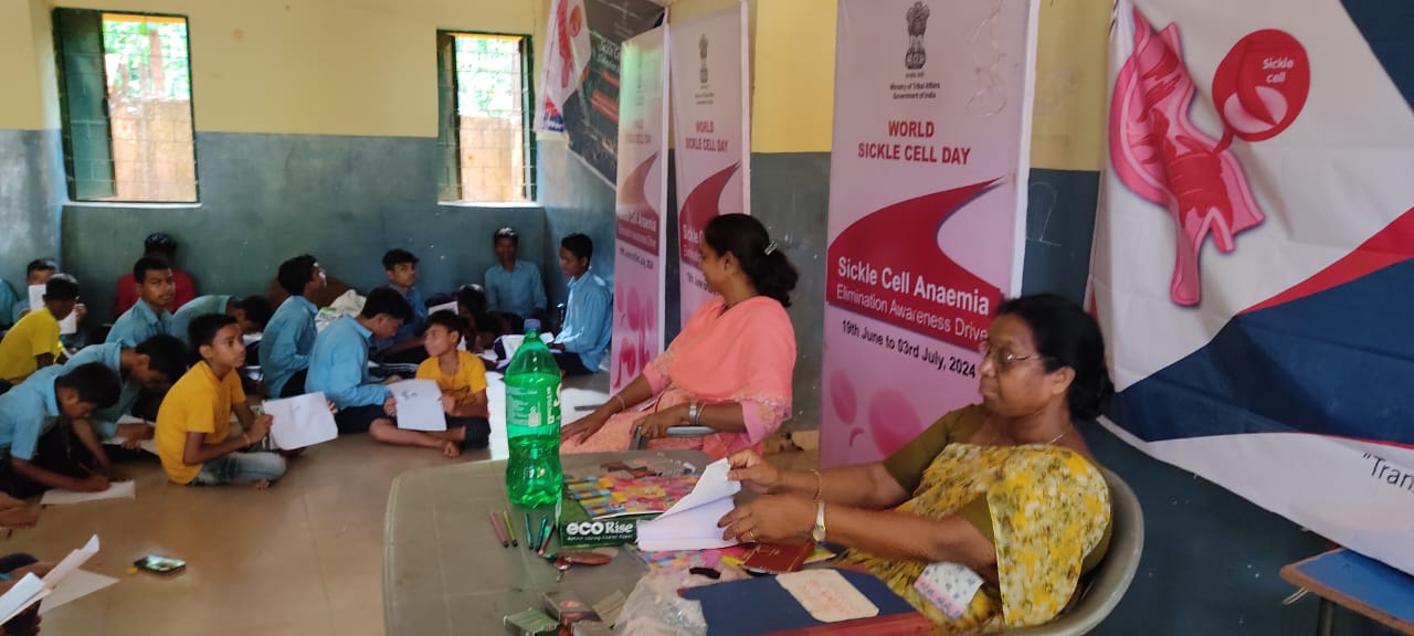 Sickle Cell Disease (SCD) Awaeness Camp and Screening at Kundrugutu